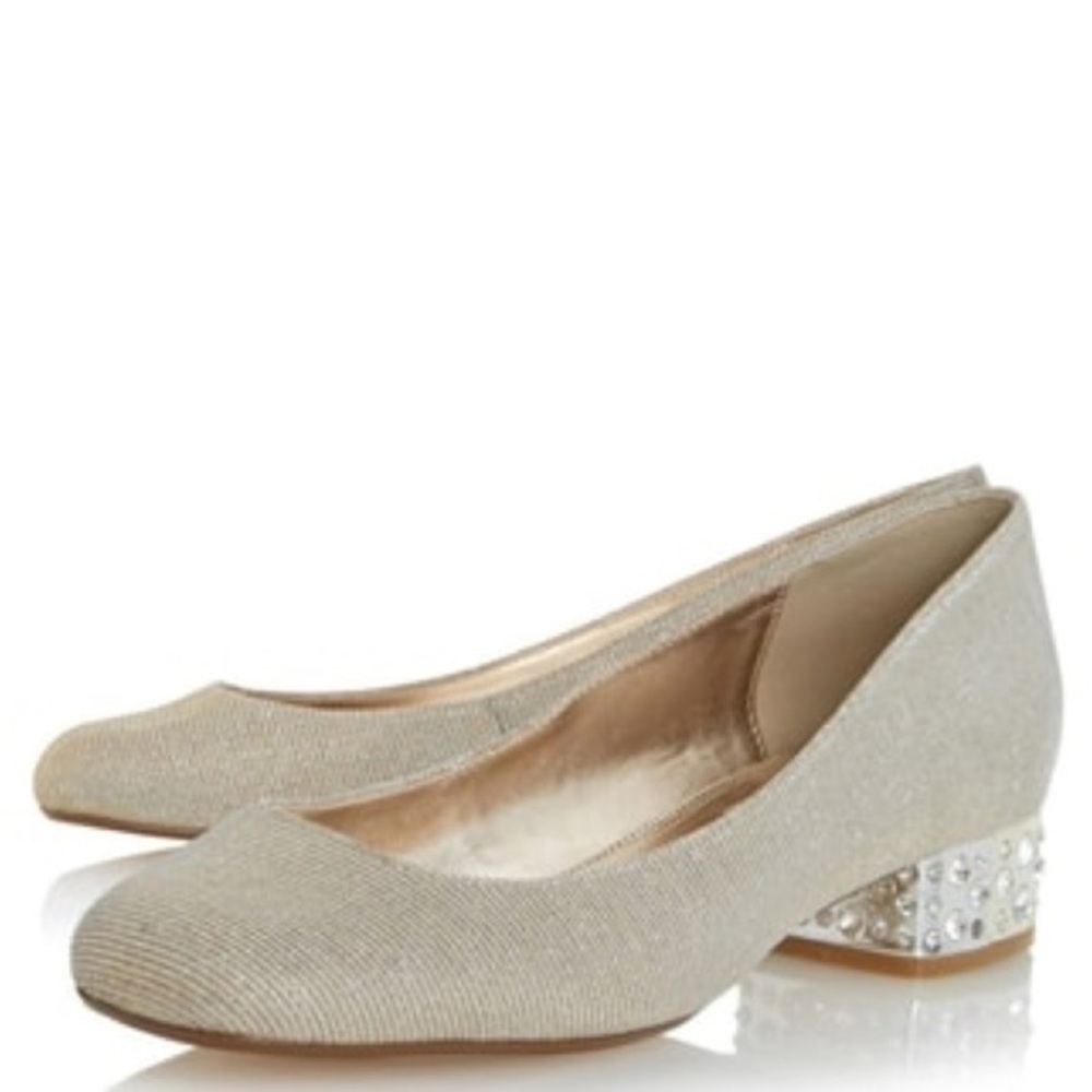 Women's Bijoux Metallic Lurex Ballerina